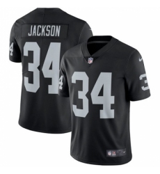 Youth Nike Oakland Raiders #34 Bo Jackson Black Team Color Vapor Untouchable Limited Player NFL Jersey