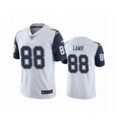 Dallas Cowboys #88 CeeDee Lamb Color Rush Limited White Jersey