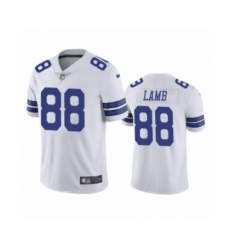 Dallas Cowboys #88 CeeDee Lamb White 2020 NFL Draft Vapor Limited Jersey