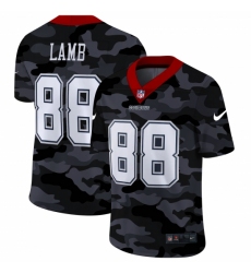 Men's Dallas Cowboys #88 CeeDee Lamb Camo 2020 Nike Limited Jersey