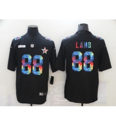 Men's Dallas Cowboys #88 CeeDee Lamb Rainbow Version Nike Limited Jersey