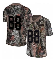 Youth Dallas Cowboys #88 CeeDee Lamb Camo Stitched Limited Rush Realtree Jersey
