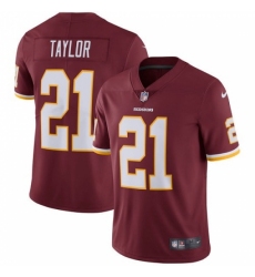 Men's Nike Washington Redskins #21 Sean Taylor Burgundy Red Team Color Vapor Untouchable Limited Player NFL Jersey