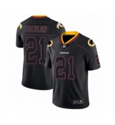 Men's Nike Washington Redskins #21 Sean Taylor Limited Lights Out Black Rush NFL Jersey