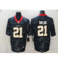 Men's Washington Redskins #21 Sean Taylor Camo 2020 Nike Limited Jersey