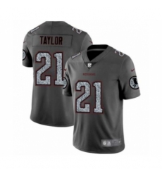 Men's Washington Redskins #21 Sean Taylor Limited Gray Static Fashion Limited Football Jersey