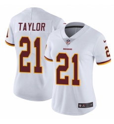 Women's Nike Washington Redskins #21 Sean Taylor White Vapor Untouchable Limited Player NFL Jersey