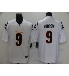 Men's Cincinnati Bengals #9 Joe Burrow Nike White Alternate Vapor Limited Jersey