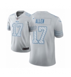 Men's Buffalo Bills #17 Josh Allen White Vapor Limited City Edition Jersey