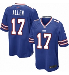 Men's Nike Buffalo Bills #17 Josh Allen Game Royal Blue Team Color NFL Jersey