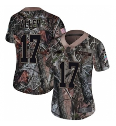 Women's Nike Buffalo Bills #17 Josh Allen Limited Camo Rush Realtree NFL Jersey