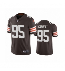 Cleveland Browns #95 Myles Garrett Brown 2020 Vapor Limited Jersey