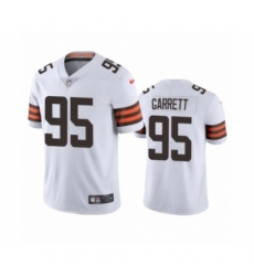 Cleveland Browns #95 Myles Garrett White 2020 Vapor Limited Jersey
