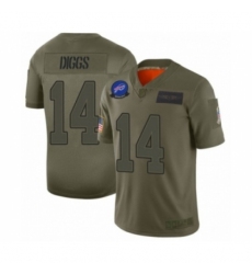 Buffalo Bills #14 Stefon Diggs Limited Olive 2017 Salute to Service Football Jersey