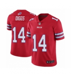 Buffalo Bills #14 Stefon Diggs Limited Red Rush Vapor Untouchable Football Jersey