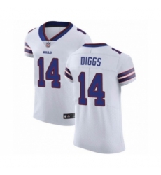 Men's Buffalo Bills #14 Stefon Diggs White Vapor Untouchable Elite Player Football Jersey