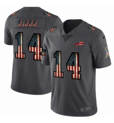 Nike Buffalo Bills #14 Stefon Diggs Nike 2018 Salute to Service Retro USA Flag Limited NFL Jersey
