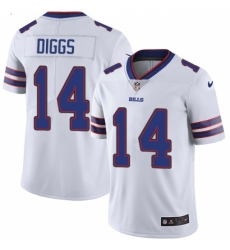 Youth Buffalo Bills #14 Stefon Diggs White Stitched Vapor Untouchable Limited Jersey