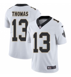 Men's Nike New Orleans Saints #13 Michael Thomas White Vapor Untouchable Limited Player NFL Jersey