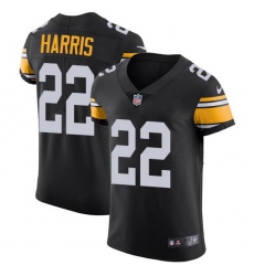 Men's Nike Pittsburgh Steelers #22 Najee Harris Black Alternate Stitched NFL New Elite Jersey