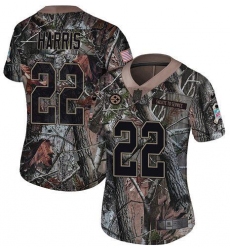 Women's Nike Pittsburgh Steelers #22 Najee Harris Camo Stitched NFL Limited Rush Realtree Jersey