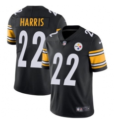 Youth Nike Pittsburgh Steelers #22 Najee Harris Black Team Color Stitched NFL Vapor Untouchable Limited Jersey