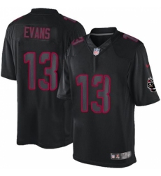Men's Nike Tampa Bay Buccaneers #13 Mike Evans Limited Black Impact NFL Jersey