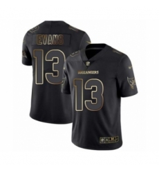 Men's Tampa Bay Buccaneers #13 Mike Evans Black Gold Vapor Untouchable Limited Football Jersey