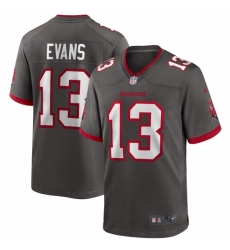 Men's Tampa Bay Buccaneers #13 Mike Evans Nike Pewter Alternate Game Jersey