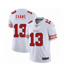 Men's Tampa Bay Buccaneers #13 Mike Evans White Team Logo Fashion Limited Football Jersey
