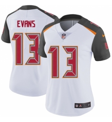 Women's Nike Tampa Bay Buccaneers #13 Mike Evans White Vapor Untouchable Limited Player NFL Jersey