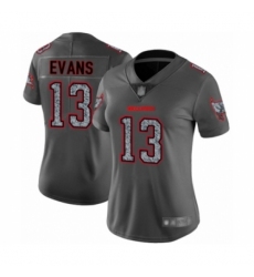 Women's Tampa Bay Buccaneers #13 Mike Evans Limited Gray Static Fashion Football Jersey