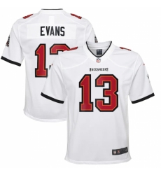 Youth Tampa Bay Buccaneers #13 Mike Evans Nike White Game Player Jersey.webp