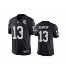 Youth Oakland Raiders #13 Hunter Renfrow Black 2020 Inaugural Season Vapor Limited Jersey