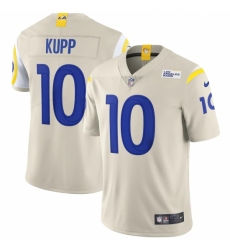 Men's Los Angeles Rams #10 Cooper Kupp White Nike Bone Vapor Limited Jersey.webp