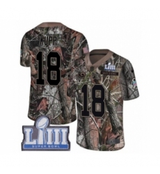 Men's Nike Los Angeles Rams #18 Cooper Kupp Camo Rush Realtree Limited Super Bowl LIII Bound NFL Jersey