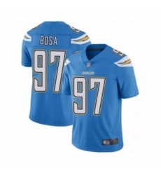 Men's Los Angeles Chargers #97 Joey Bosa Electric Blue Alternate Vapor Untouchable Limited Player Football Jersey