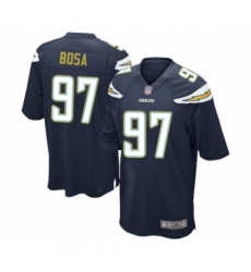 Men's Los Angeles Chargers #97 Joey Bosa Game Navy Blue Team Color Football Jersey
