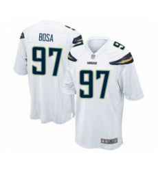 Men's Los Angeles Chargers #97 Joey Bosa Game White Football Jersey