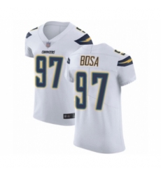 Men's Los Angeles Chargers #97 Joey Bosa White Vapor Untouchable Elite Player Football Jersey