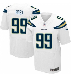 Men's Nike Los Angeles Chargers #99 Joey Bosa Elite White NFL Jersey
