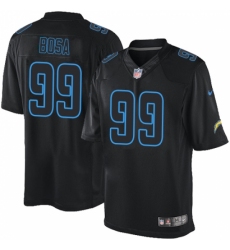 Men's Nike Los Angeles Chargers #99 Joey Bosa Limited Black Impact NFL Jersey