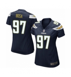 Women's Los Angeles Chargers #97 Joey Bosa Game Navy Blue Team Color Football Jersey