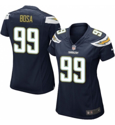 Women's Nike Los Angeles Chargers #99 Joey Bosa Game Navy Blue Team Color NFL Jersey