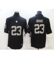 Men's Oakland Raiders #23 Kenyan Drake Nike Black Player Limited Jersey