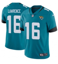 Men's Nike Jacksonville Jaguars #16 Trevor Lawrence Teal Green Alternate Stitched NFL Vapor Untouchable Limited Jersey