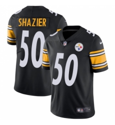 Men's Nike Pittsburgh Steelers #50 Ryan Shazier Black Team Color Vapor Untouchable Limited Player NFL Jersey