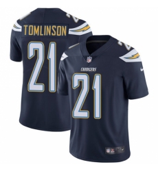 Men's Nike Los Angeles Chargers #21 LaDainian Tomlinson Navy Blue Team Color Vapor Untouchable Limited Player NFL Jersey