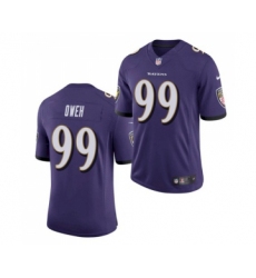 Baltimore Ravens #99 Odafe Oweh Purple 2021 Limited Football Jersey