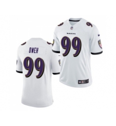 Baltimore Ravens #99 Odafe Oweh White 2021 Limited Football Jersey